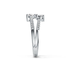 Sterling Silver Semi Mount Ring Setting Oval OV 7X5mm DHJ