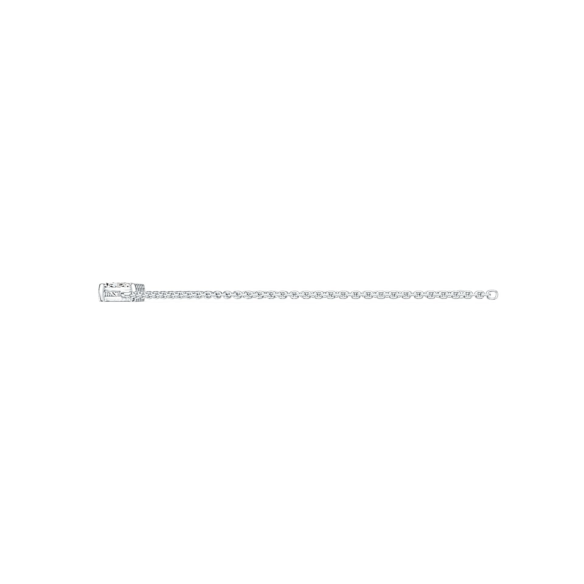 Sterling Silver Semi Mount Pendant Setting Oval OV 7X5mm DHJ