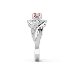Sterling Silver Semi Mount Ring Setting Round Ro 5x5mm Syz Jewelry