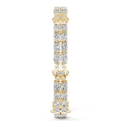 10K Gold Semi Mount Bracelet Setting Oval Ov 6x4mm Syz Jewelry