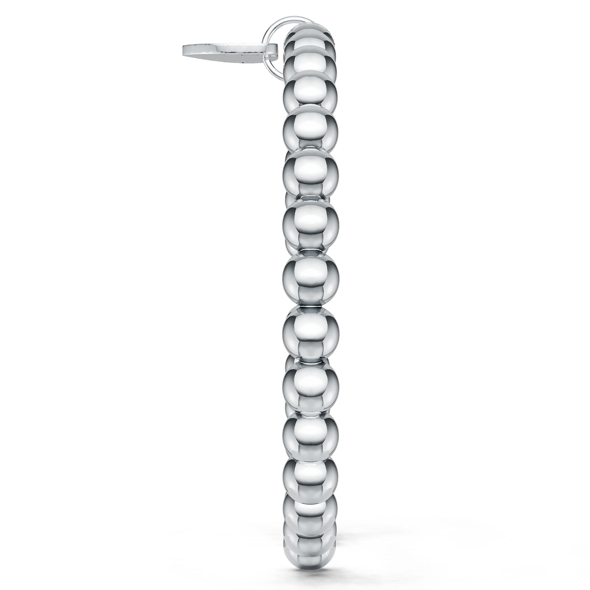 Platinum Semi Mount Bracelet Setting Round Ro Syz Jewelry