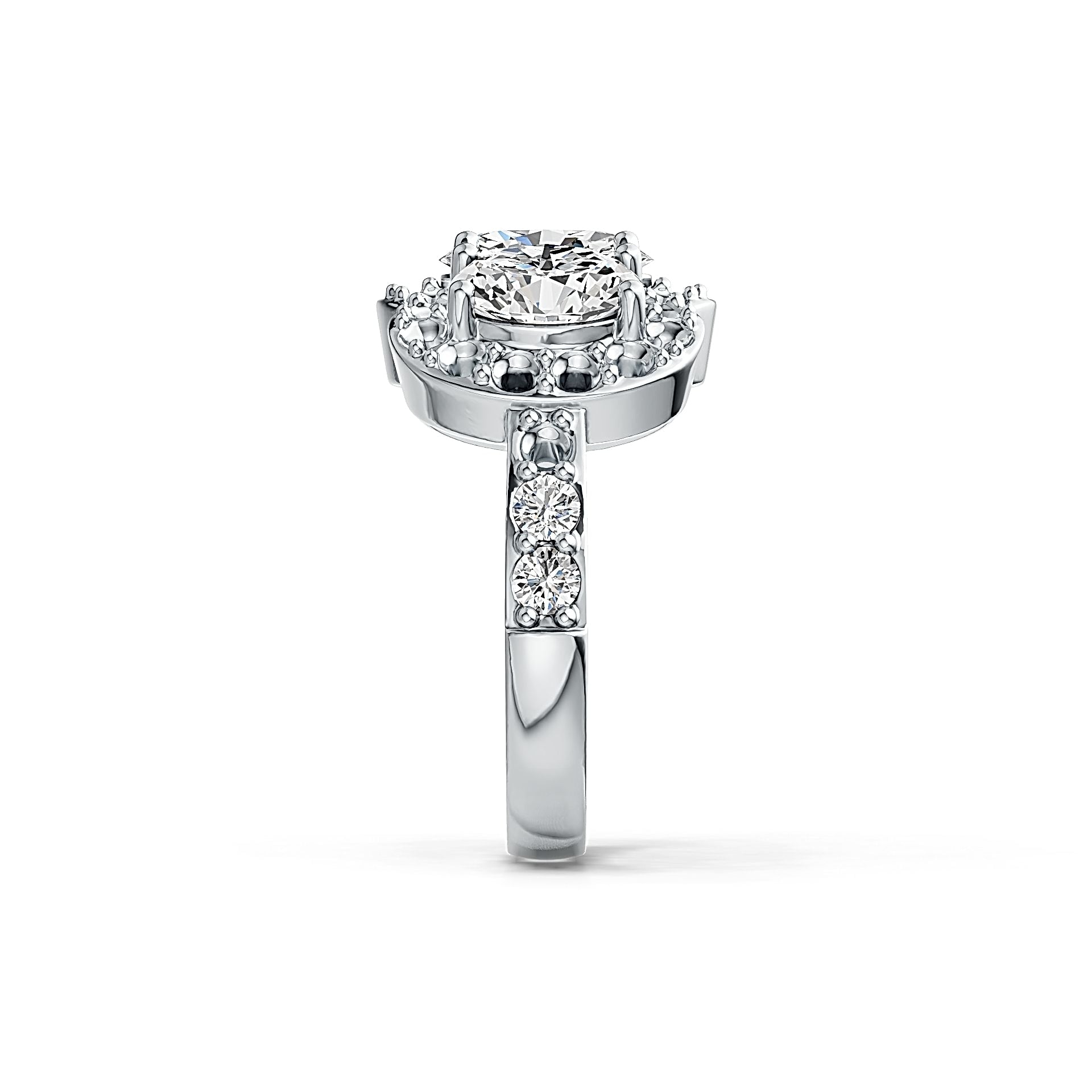 Sterling Silver Semi Mount Ring Setting Oval OV 8X6mm OV 7X5mm - Syzjewelry