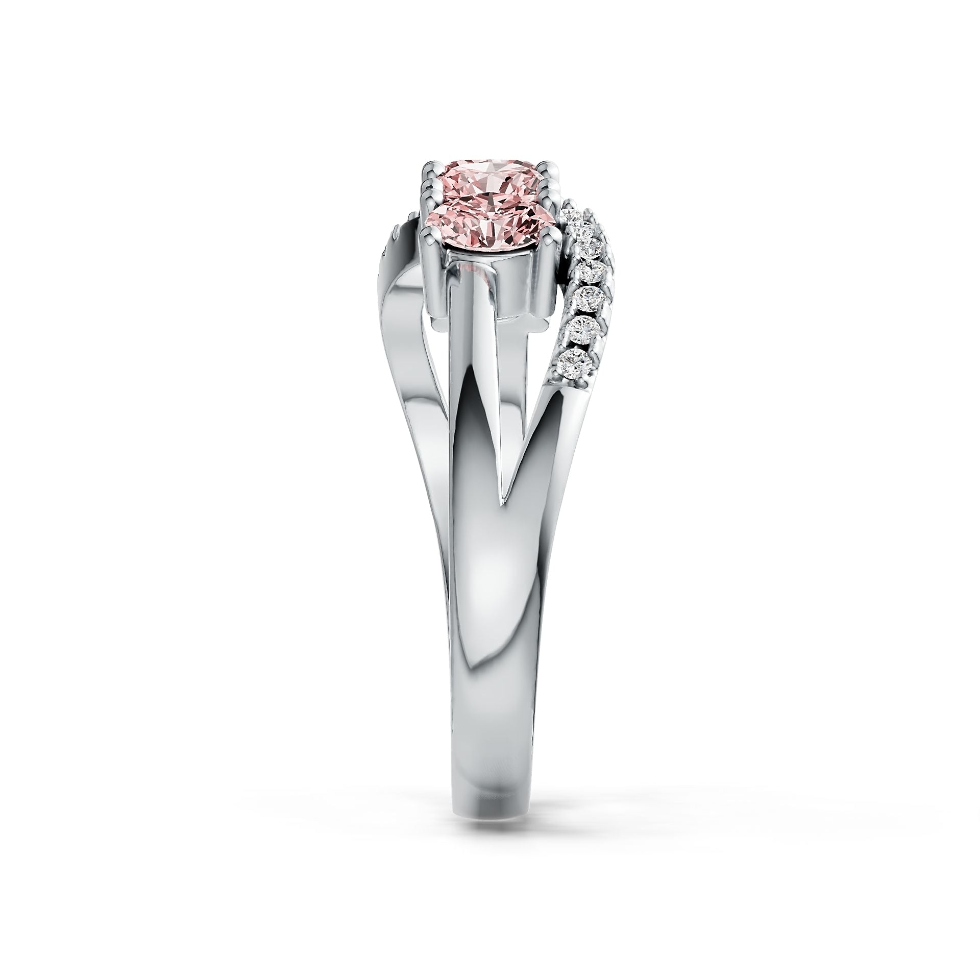 Sterling Silver Semi Mount Ring Setting Oval OV 4X3mm Syzjewelry