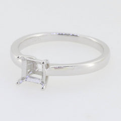10K Gold Semi Mount Ring Setting Princess 5.5mm SQ 5x5mm Solitaire Syzjewelry