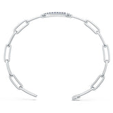 Sterling Silver Semi Mount Bracelet Setting Round Rd DHJ
