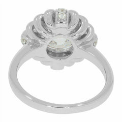 10K Gold Semi Mount Ring Setting Round RD 10x10mm Moissanite Accent Syzjewelry