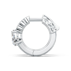 Sterling Silver Semi Mount Earrings Setting Oval OV 8X6mm DHJ