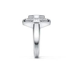 Sterling Silver Semi Mount Ring Setting Cushion CU 7X7mm DHJ