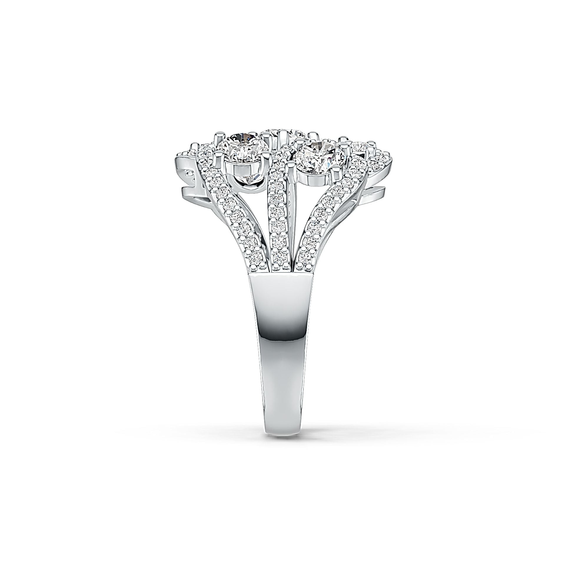 Sterling Silver Semi Mount Ring Setting Oval OV 5X4mm DHJ