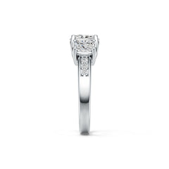 Sterling Silver Semi Mount Ring Setting Cushion CU 7.5X7.5mm DHJ