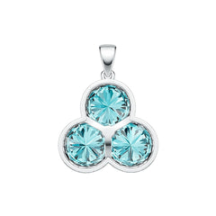 14K Gold Semi Mount Pendant Setting Round RD 8x8mm Diamond Accent DHJ