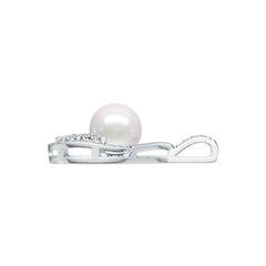 Sterling Silver Semi Mount Pendant Setting Round RD 8.5mm DHJ