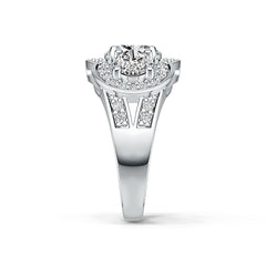 Sterling Silver Semi Mount Ring Setting Oval OV 8X6mm OV 7X5mm DHJ