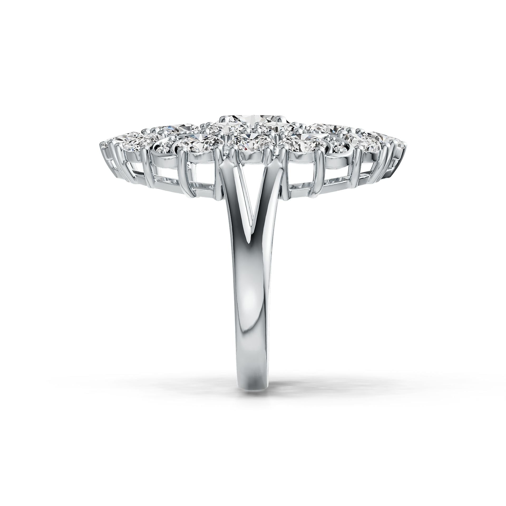 Sterling Silver Semi Mount Ring Setting Oval OV 8X6mm DHJ