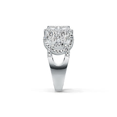 Sterling Silver Semi Mount Ring Setting Oval OV 6X4mm DHJ