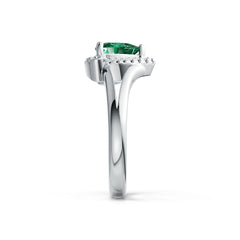 Sterling Silver Semi Mount Ring Setting Trillion TR 7x7mm Syzjewelry