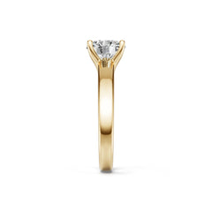 Platinum Semi Mount Ring Setting Round Ro 8x8mm Diamond Accent Syz Jewelry