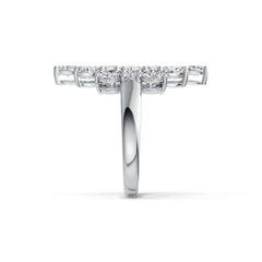 Sterling Silver Semi Mount Ring Setting Oval OV 5x3mm DHJ