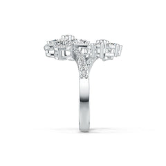 Sterling Silver Semi Mount Ring Setting Oval OV 5x3mm DHJ