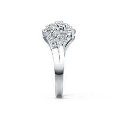 Sterling Silver Semi Mount Ring Setting Round RD 3.5mm DHJ