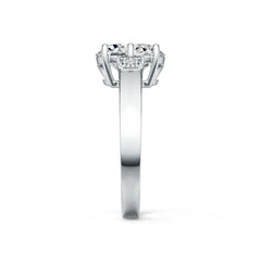 Sterling Silver Semi Mount Ring Setting Oval OV 10X8mm DHJ