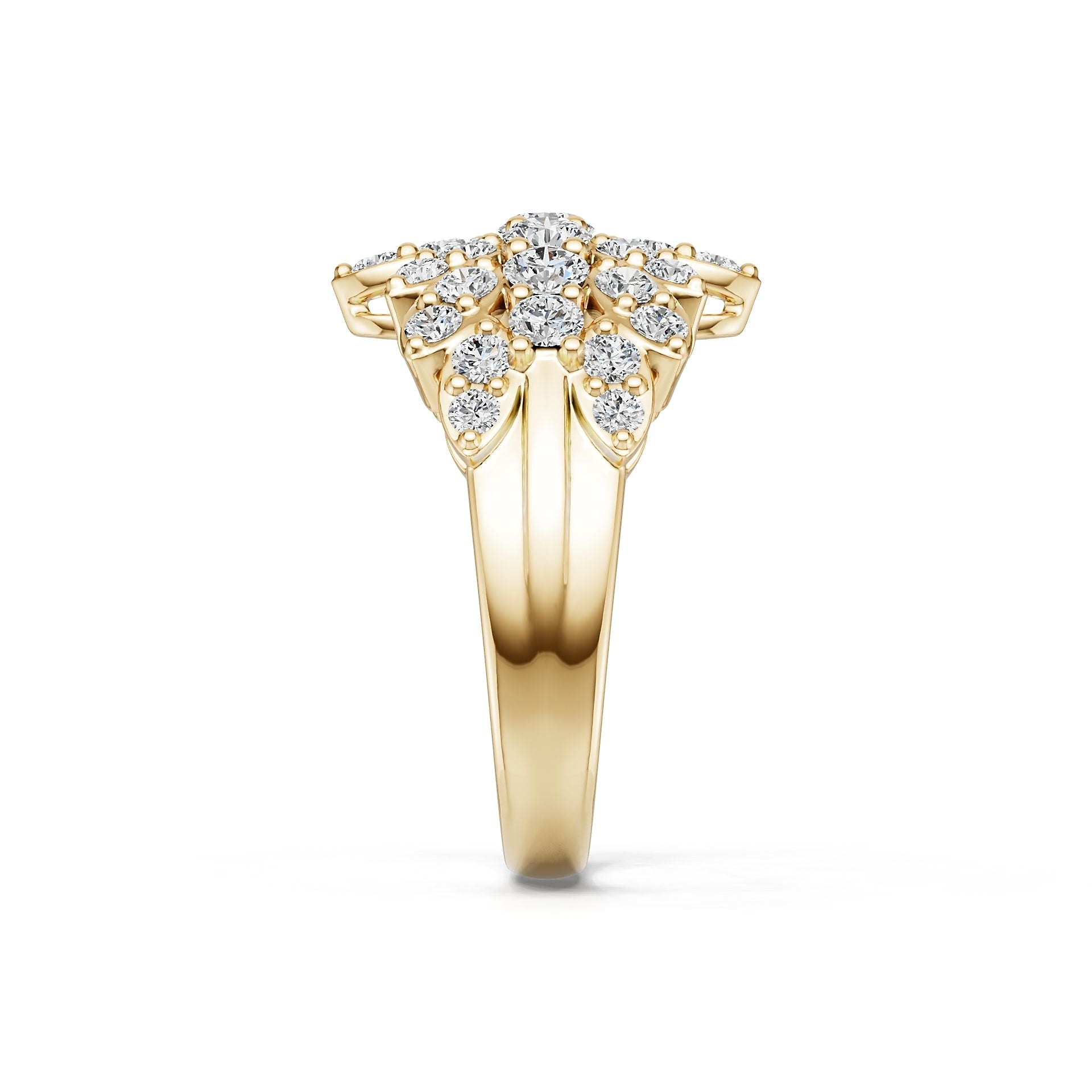 Platinum Semi Mount Ring Setting Round Ro 3x3mm Diamond Accent Syz Jewelry