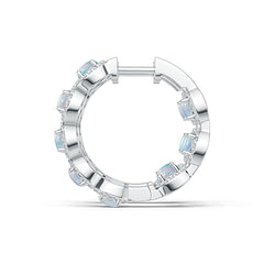 Sterling Silver Semi Mount Earrings Setting Oval OV 4X3mm DHJ