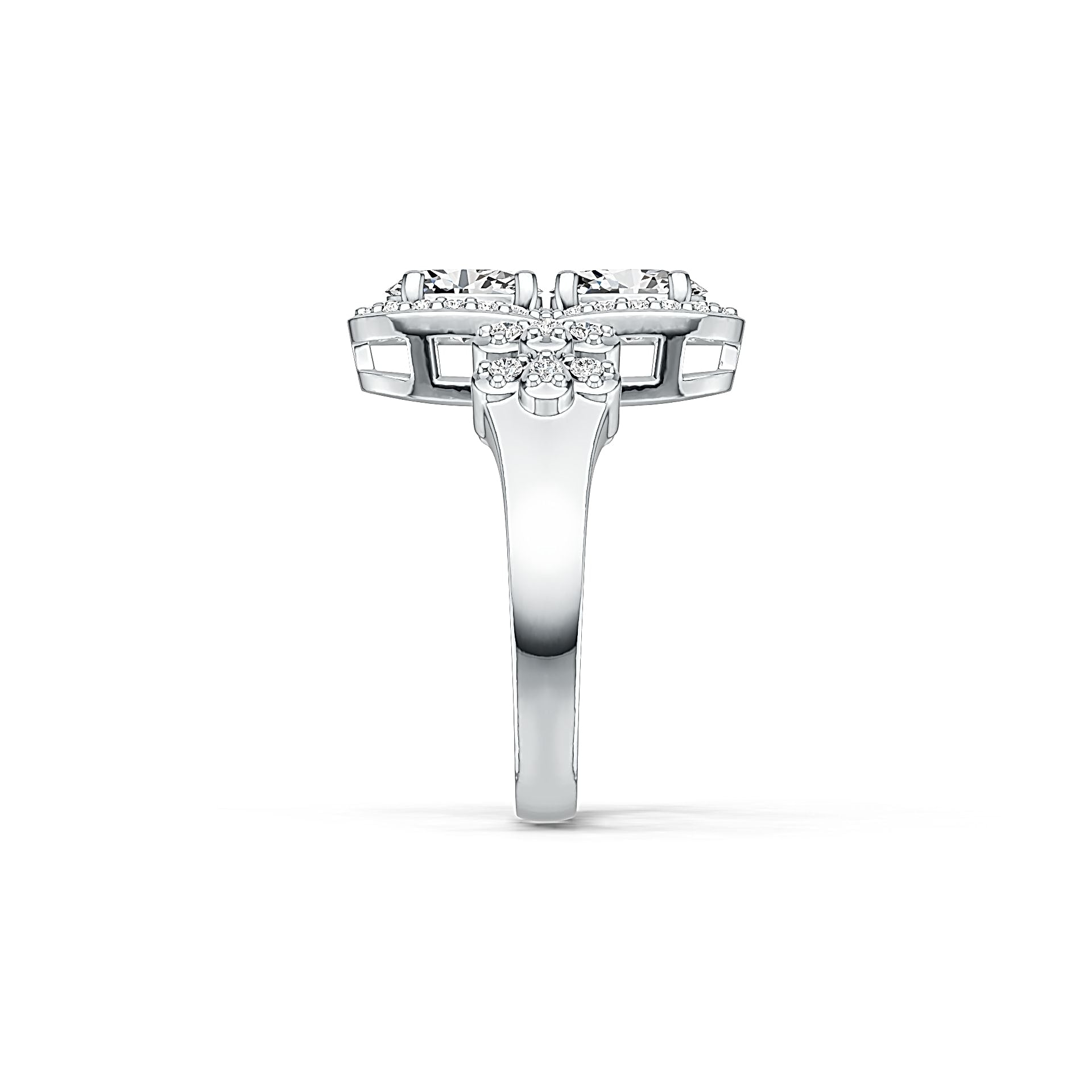 Sterling Silver Semi Mount Ring Setting Oval OV 7X5mm - Syzjewelry