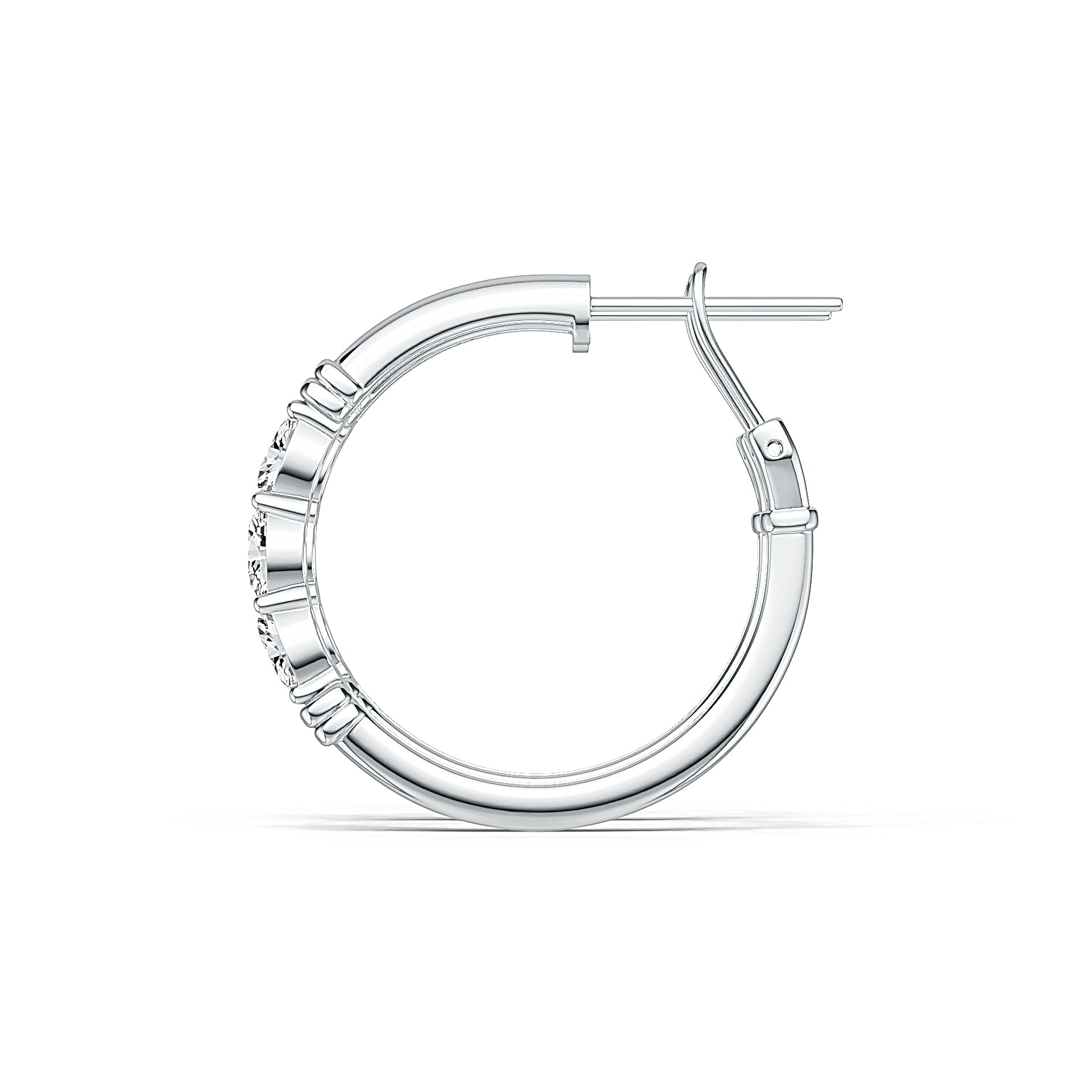 Sterling Silver Semi Mount Earrings Setting Oval OV 7X5mm - Syzjewelry
