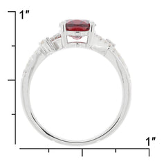 18K Gold Semi Mount Ring Setting Oval OV 9X7mm Crisscross Split Shank Diamond Accent Syzjewelry