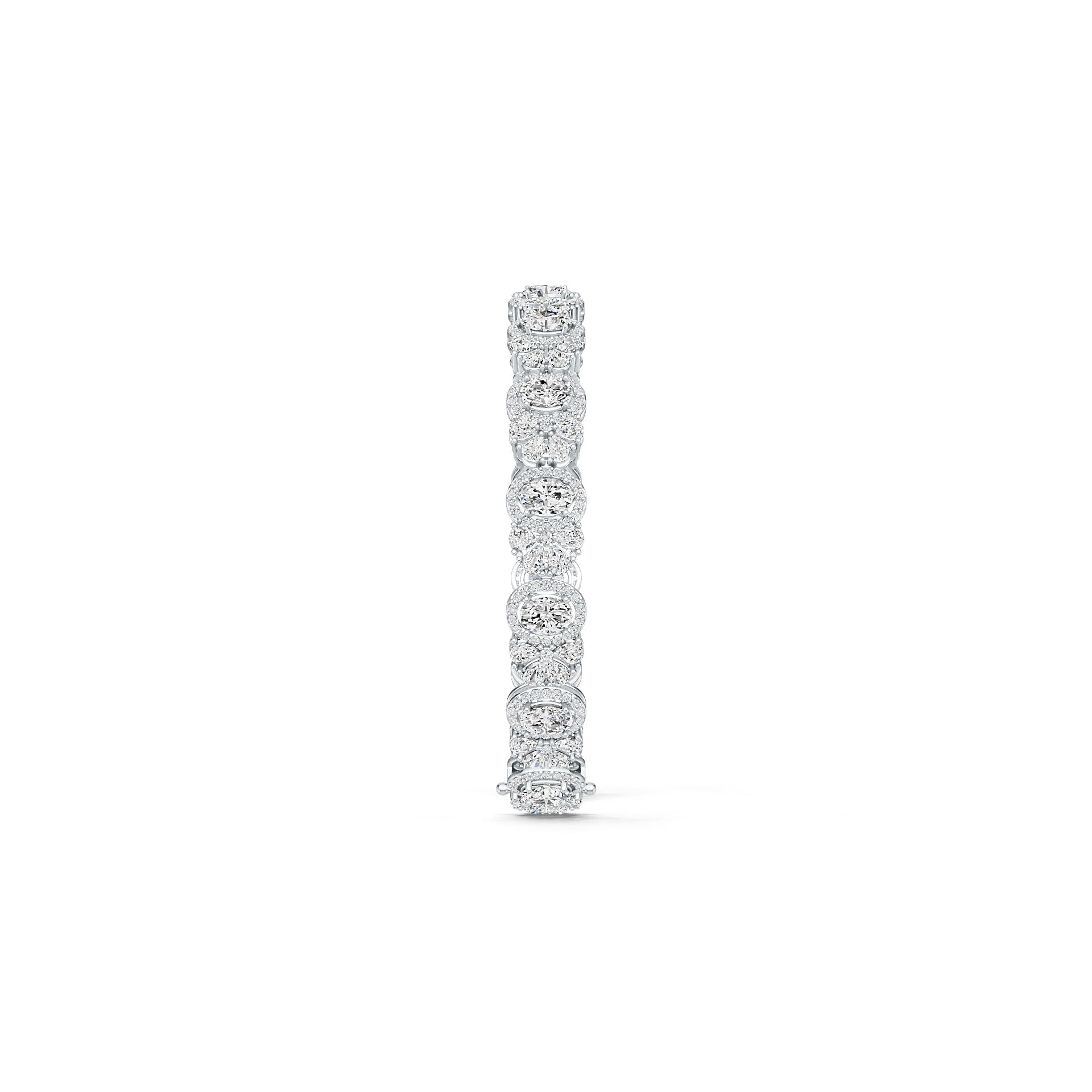Sterling Silver Semi Mount Bracelet Setting Oval OV 7X5mm DHJ