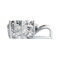 Sterling Silver Semi Mount Pendant Setting Oval OV 16X12mm DHJ