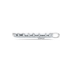 Sterling Silver Semi Mount Pendant Setting Round RD 4X4mm HT 32X32mm Syzjewelry