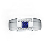 Sterling Silver Semi Mount Ring Setting Round Rd 4x4mm Diamond Accent DHJ