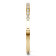 14K Gold Semi Mount Ring Setting Round Ro 3x3mm Syz Jewelry