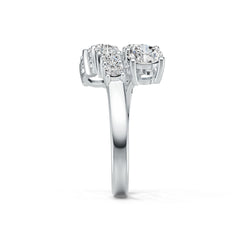 Sterling Silver Semi Mount Ring Setting Round RD 8x8mm DHJ