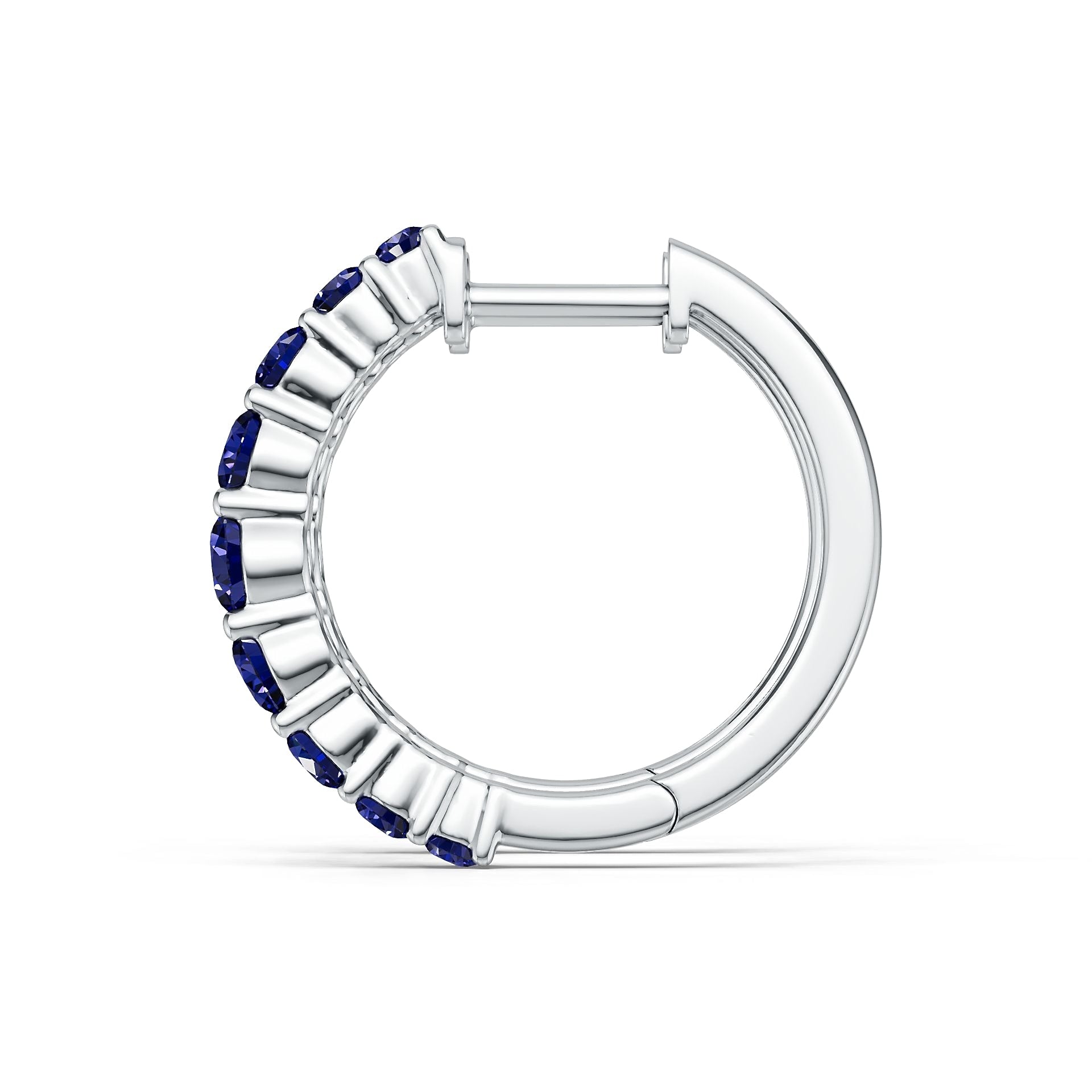Sterling Silver Semi Mount Earrings Setting Round Ro 3x3mm DHJ