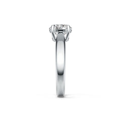 Sterling Silver Semi Mount Ring Setting Round RD 8x8mm Solitaire DHJ