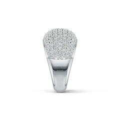 Sterling Silver Semi Mount Ring Setting Round RD 2x2mm