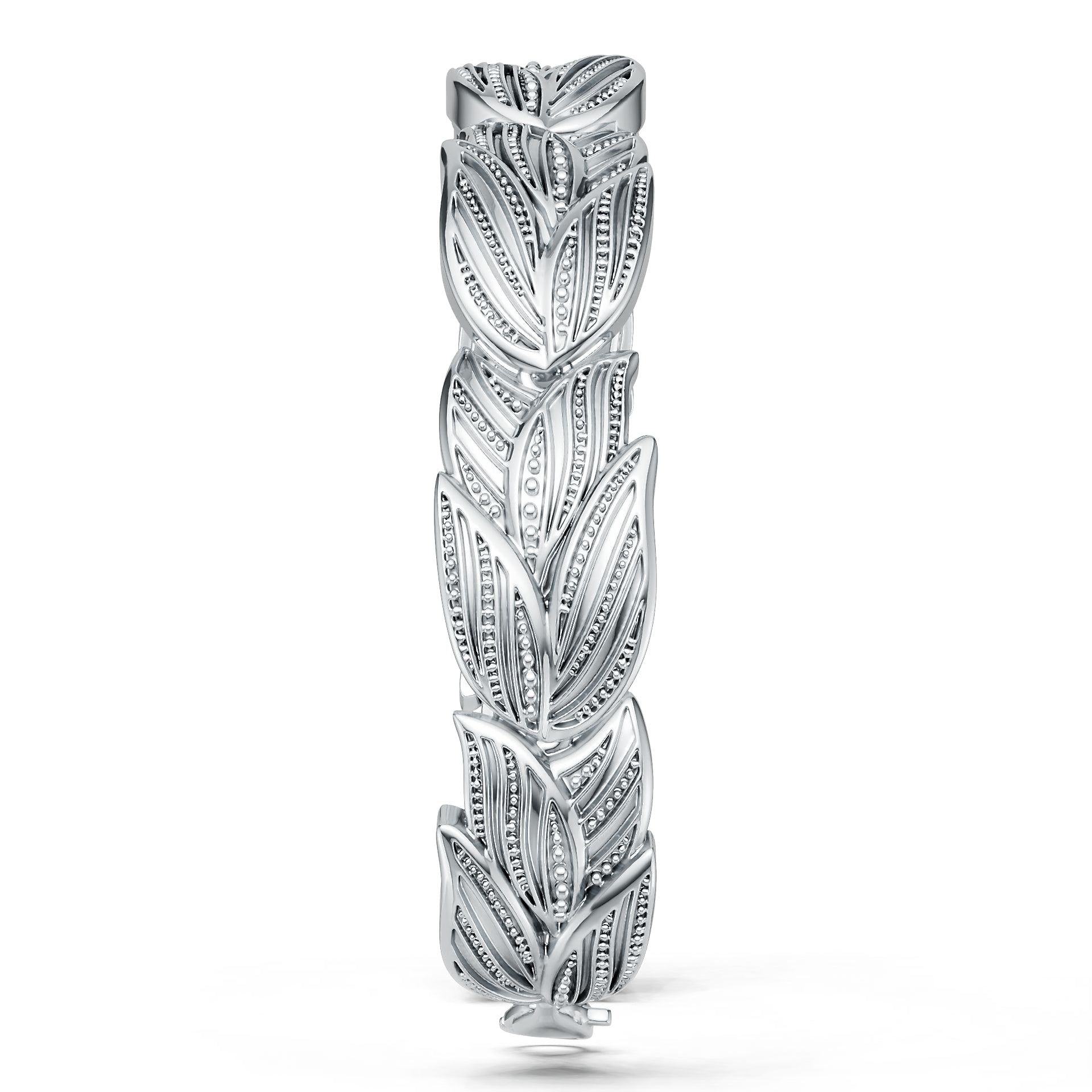 Sterling Silver Semi Mount Bracelet Setting Round Ro 4x4mm DHJ