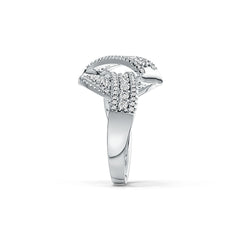 Серебряна напівоправа для каблучки кругла RD 2x2mm