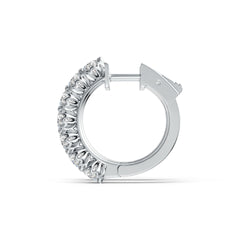 Sterling Silver Semi Mount Earrings Setting Round RD 4x4mm DHJ