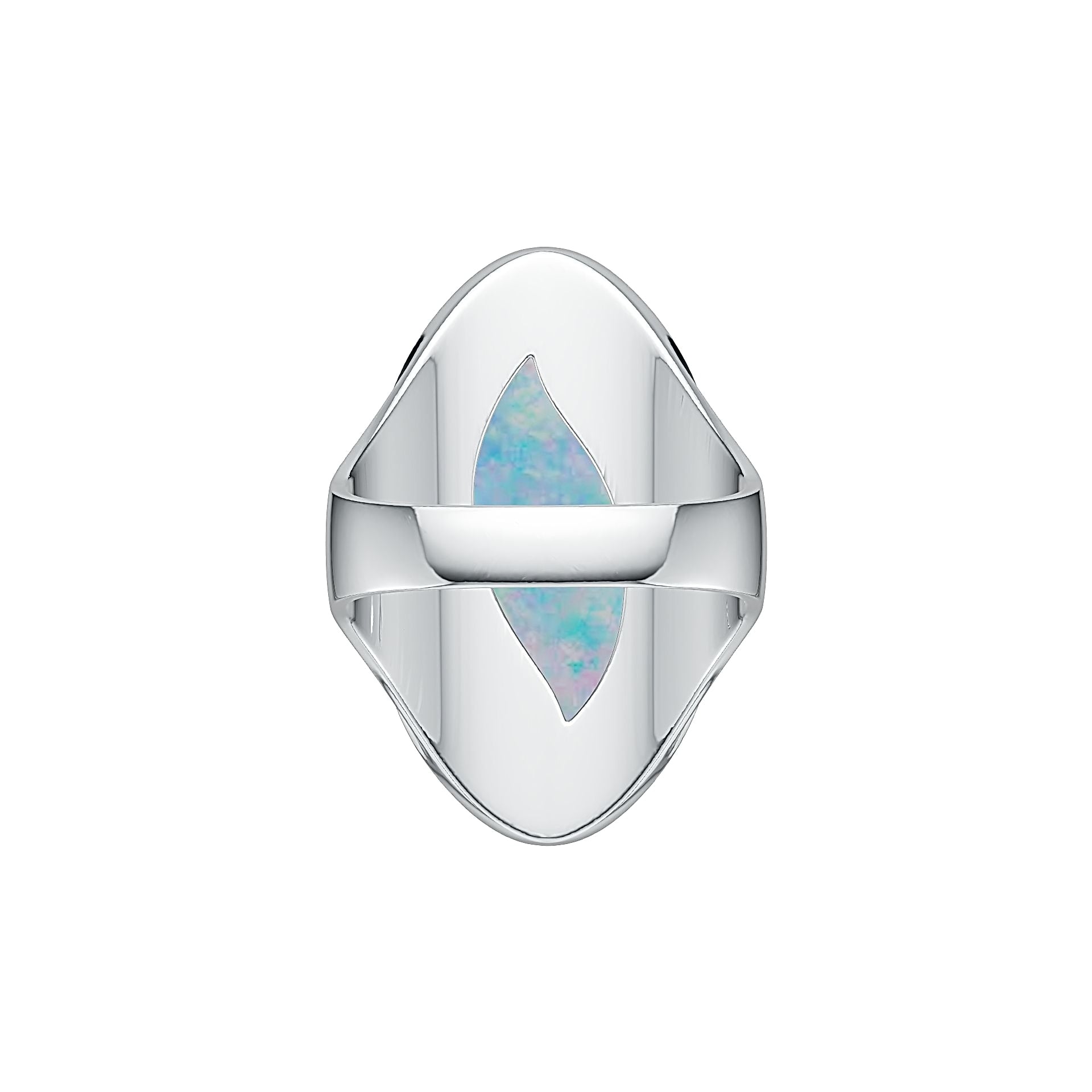 Platinum Semi Mount Ring Setting Marquise MQ 20X10mm Vintage Style Art Nouveau DHJ
