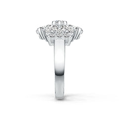 Sterling Silver Semi Mount Ring Setting Oval OV 6X4mm DHJ