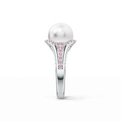 Sterling Silver Semi Mount Ring Setting Round RD 10x10mm DHJ