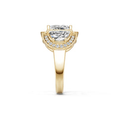 Sterling Silver Semi Mount Ring Setting - GTL20280R