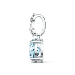 Sterling Silver Semi Mount Pendant Setting Oval Ov 9x7mm Syz Jewelry