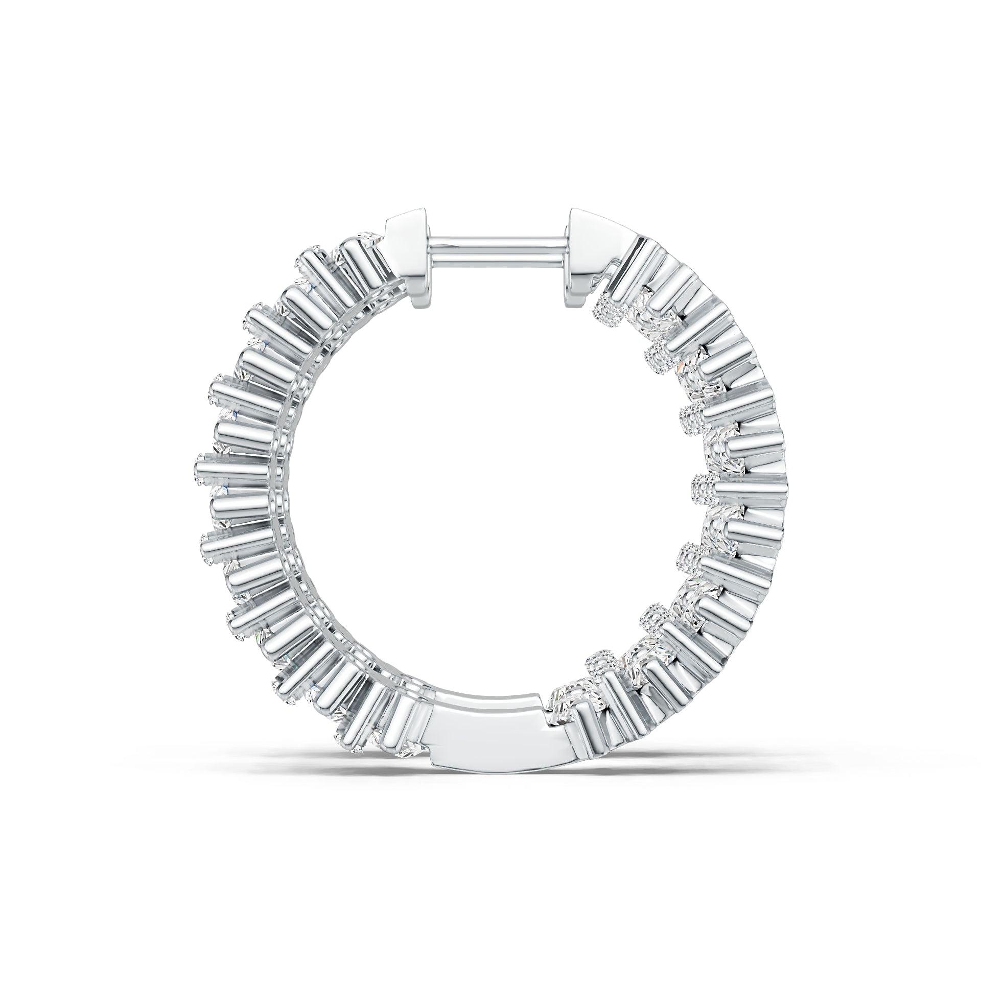 Sterling Silver Semi Mount Earrings Setting Oval OV 5X3mm DHJ