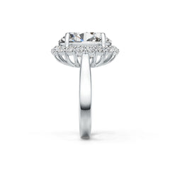 Sterling Silver Semi Mount Ring Setting Oval OV 14X12mm DHJ