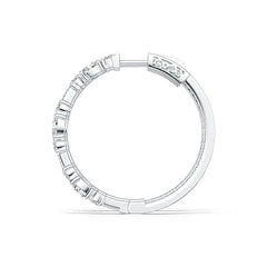 Sterling Silver Semi Mount Earrings Setting Oval OV 6X4mm DHJ